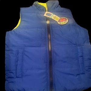Reversible Boys Winter Vest